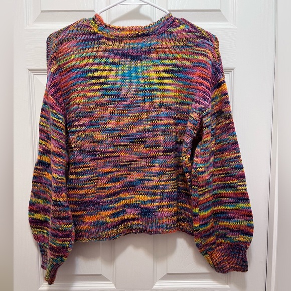 Medium No Comment Multi Color Sweater - Picture 1 of 5